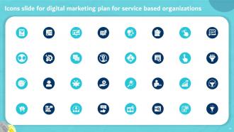 Digital Marketing Plan for Service Based Organizations Powerpoint Presentation Slides Ideas Colorful