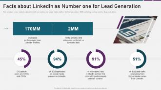 Digital marketing playbook facts about linkedin as number one for lead generation