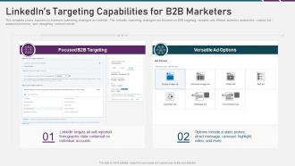 Digital marketing playbook linkedins targeting capabilities for b2b marketers