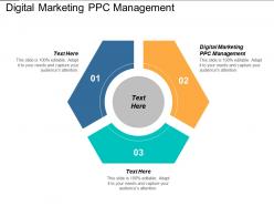 Digital marketing ppc management ppt powerpoint presentation gallery background images cpb