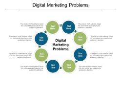 Digital marketing problems ppt powerpoint presentation summary examples cpb