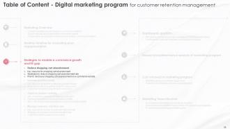 Digital Marketing Program For Customer Retention Management Complete Deck Slides Unique