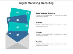 Digital marketing recruiting ppt powerpoint presentation icon diagrams cpb