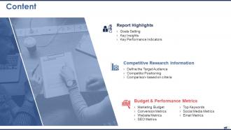 Digital marketing report powerpoint presentation slides