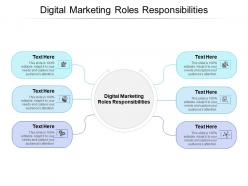 Digital marketing roles responsibilities ppt powerpoint presentation pictures grid cpb