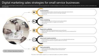 Digital Marketing Sales Strategies For Small Service Businesses
