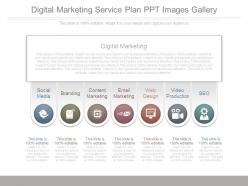 Digital marketing service plan ppt images gallery