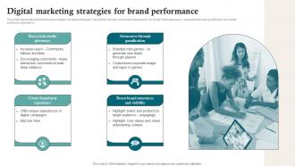 Digital Marketing Strategies For Brand Performance