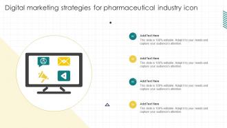 Digital Marketing Strategies For Pharmaceutical Industry Icon