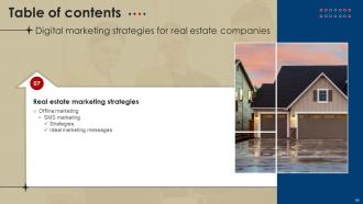 Digital Marketing Strategies For Real Estate Companies Powerpoint Presentation Slides MKT CD V Template Interactive