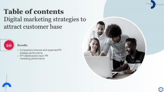 Digital Marketing Strategies To Attract Customer Base Powerpoint Presentation Slides MKT CD V Appealing Customizable