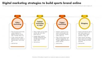 Digital Marketing Strategies To Build Sports Brand Sports Marketing Programs To Promote MKT SS V