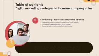 Digital Marketing Strategies To Increase Company Sales Powerpoint Presentation Slides MKT CD V Designed Visual