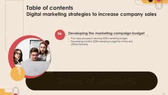 Digital Marketing Strategies To Increase Company Sales Powerpoint Presentation Slides MKT CD V Attractive Visual