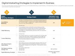 Digital marketing strategies web marketing tools increase website traffic and revenue