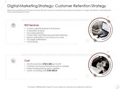 Digital marketing strategy customer retention entry strategy gym health fitness clubs industry ppt pictures