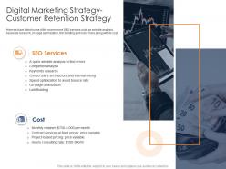 Digital marketing strategy customer retention strategy health and fitness clubs industry ppt structure