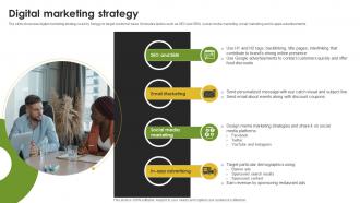 Digital Marketing Strategy Food Management Company Profile CP SS V