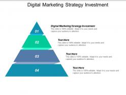 Digital marketing strategy investment ppt powerpoint presentation summary clipart images cpb