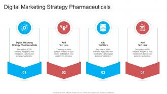 Digital Marketing Strategy Pharmaceuticals In Powerpoint And Google Slides Cpb