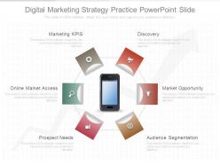 Digital marketing strategy practice powerpoint slide