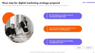 Digital Marketing Strategy Proposal Powerpoint Presentation Slides Adaptable Attractive