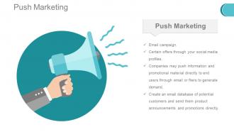 Digital marketing techniques powerpoint presentation slides go to market