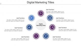 Digital Marketing Titles Ppt Powerpoint Presentation Inspiration Clipart Images Cpb