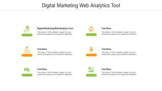 Digital marketing web analytics tool ppt powerpoint presentation layouts structure cpb