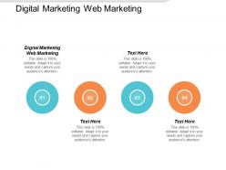 Digital marketing web marketing ppt powerpoint presentation styles picture cpb