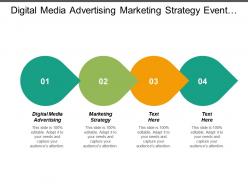 Digital media advertising marketing strategy event marketing promotions cpb