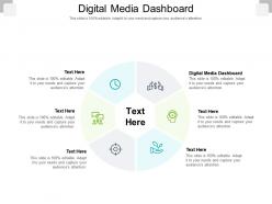 Digital media dashboard ppt powerpoint presentation file design inspiration cpb