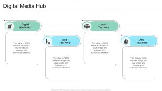 Digital Media Hub In Powerpoint And Google Slides Cpb