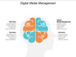 Digital media management ppt powerpoint presentation file example topics cpb