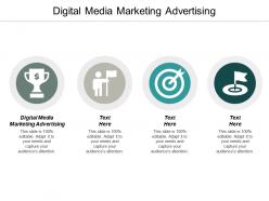 Digital media marketing advertising ppt powerpoint presentation ideas good cpb