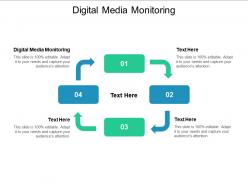 Digital media monitoring ppt powerpoint presentation icon example cpb