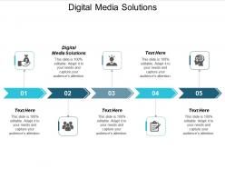 Digital media solutions ppt powerpoint presentation outline graphics cpb