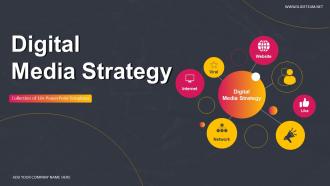 Digital Media Strategy Powerpoint Ppt Template Bundles