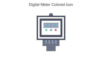 Digital Meter Colored Icon In Powerpoint Pptx Png And Editable Eps Format