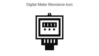 Digital Meter Monotone Icon In Powerpoint Pptx Png And Editable Eps Format