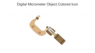 Digital Micrometer Object Colored Icon In Powerpoint Pptx Png And Editable Eps Format