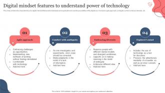 Digital Mindset Features To Understand Power Of Technology