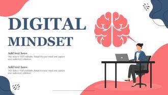 Digital Mindset Ppt Introduction