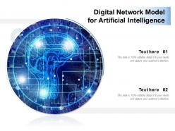 Digital network model for artificial intelligence