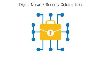Digital Network Security Colored Icon In Powerpoint Pptx Png And Editable Eps Format
