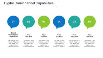 Digital Omnichannel Capabilities Ppt Powerpoint Presentation Pictures Ideas Cpb