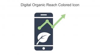 Digital Organic Reach Colored Icon In Powerpoint Pptx Png And Editable Eps Format