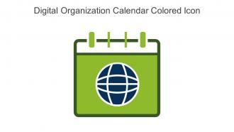 Digital Organization Calendar Colored Icon In Powerpoint Pptx Png And Editable Eps Format