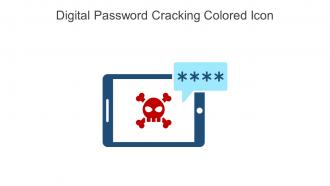 Digital Password Cracking Colored Icon In Powerpoint Pptx Png And Editable Eps Format