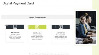 Digital Payment Card In Powerpoint And Google Slides Cpb